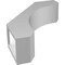 Ekena Millwork 3 1/2-in. W x 12-in. D x 16-in. H Legacy Architectural Grade PVC Knee Brace BRCP035X12X16LEC - alternate 3